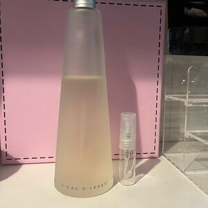 L'Eau d'Issey‎ Issey Miyake for woman EDT Perfume sample decant